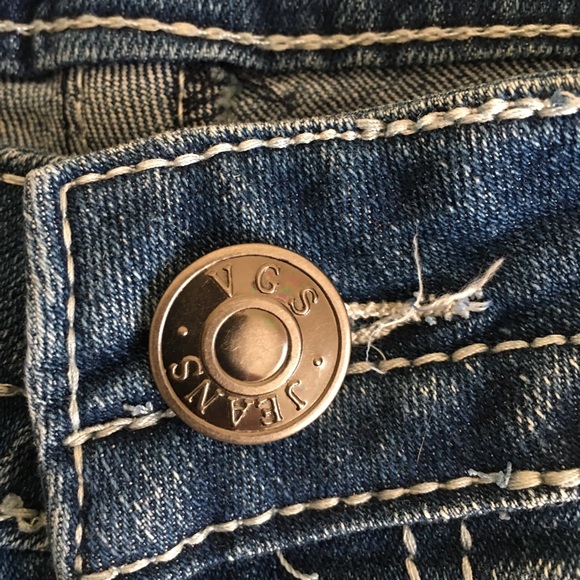 VGS Denim For All Time Shorts Size 14 - Picture 6 of 8